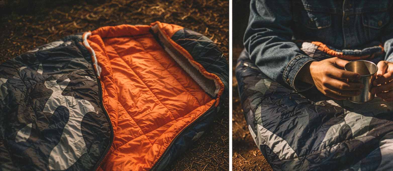 Firebrush Camo Overland Sleeping Bag