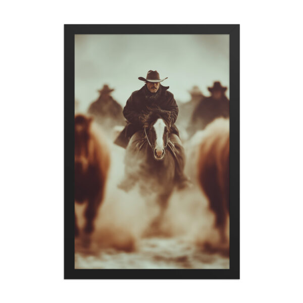 The Cowboy Framed Poster