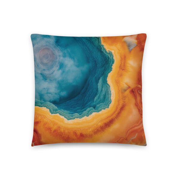 Grand Prismatic Throw Pillow