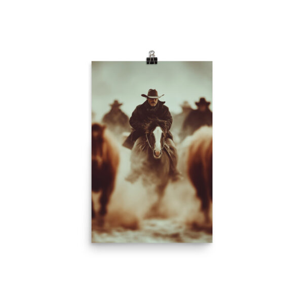 The Cowboy Poster