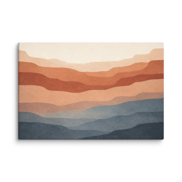 Layers Of Dune Canvas Wall Art
