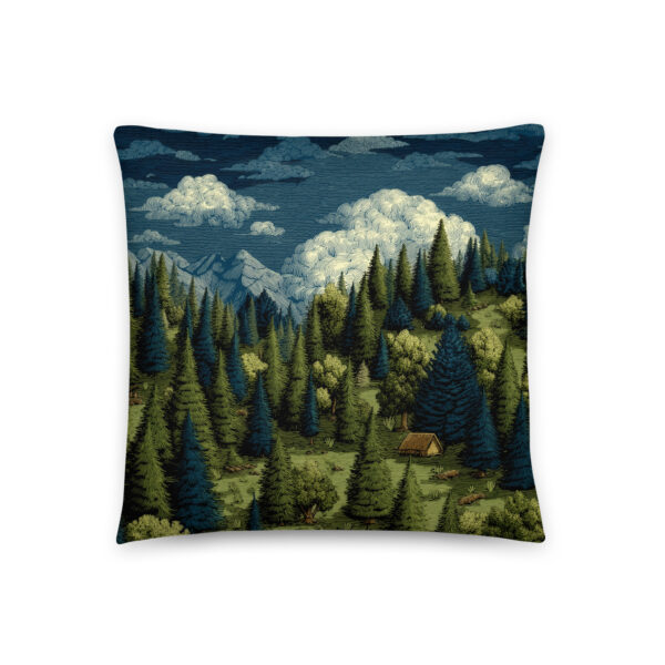 Solitude Throw Pillow