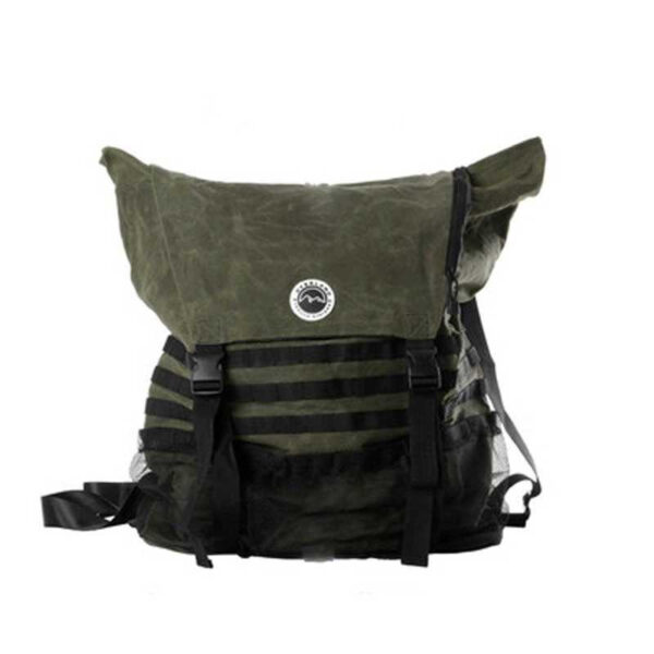 Extra Large Trash Bag Tire Mount - #16 Waxed Canvas