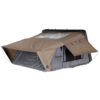 HD Bushveld 2 - Cantilever Hard Shell Roof Top Tent, 2 Person, Grey Body & Green Rainfly
