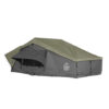 HD Nomadic Extended Soft Shell Roof Top Tent, Grey Body & Green Rainfly