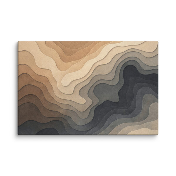 Layers Of Dune Canvas Art