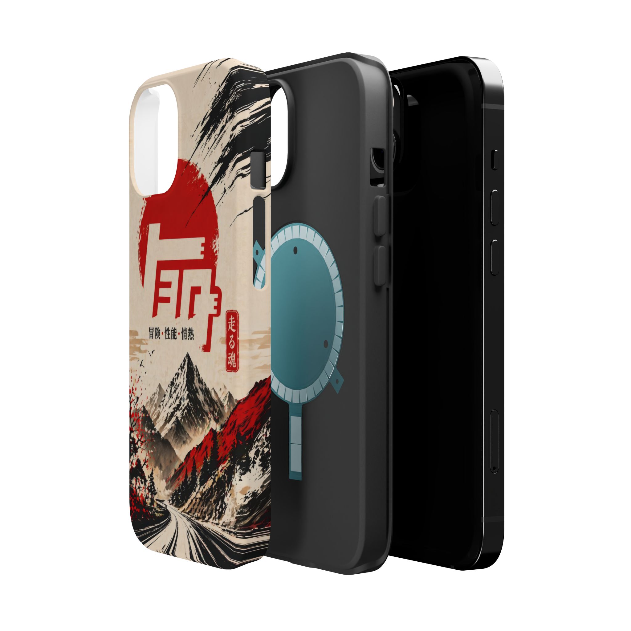 TEQ Japanese Off-Road MagSafe Phone Case - Gorilla Dirt TEQ Japanese Off-Road MagSafe Phone Case - Image 3