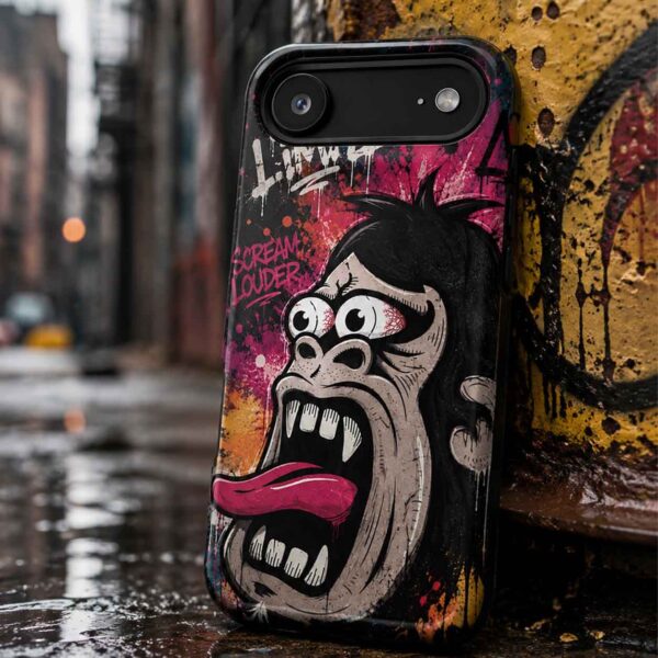 Gorilla Scream MagSafe Phone Case