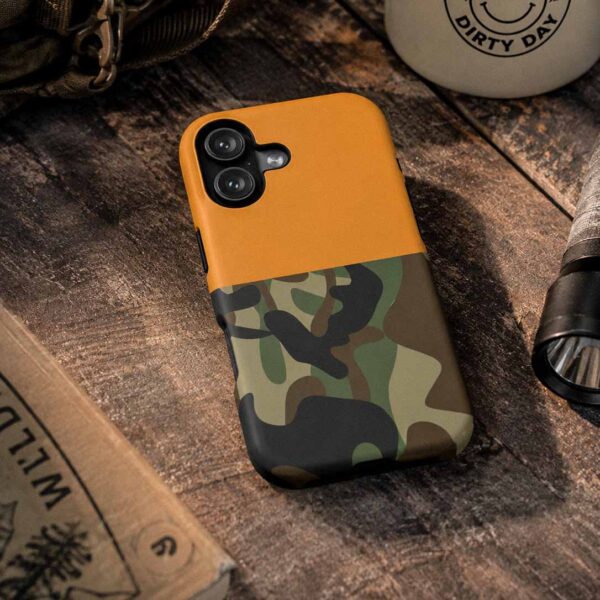 Half & Half Firebrush Camo MagSafe Phone Case