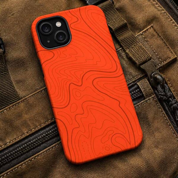 Topo Hunter Orange MagSafe Phone Case