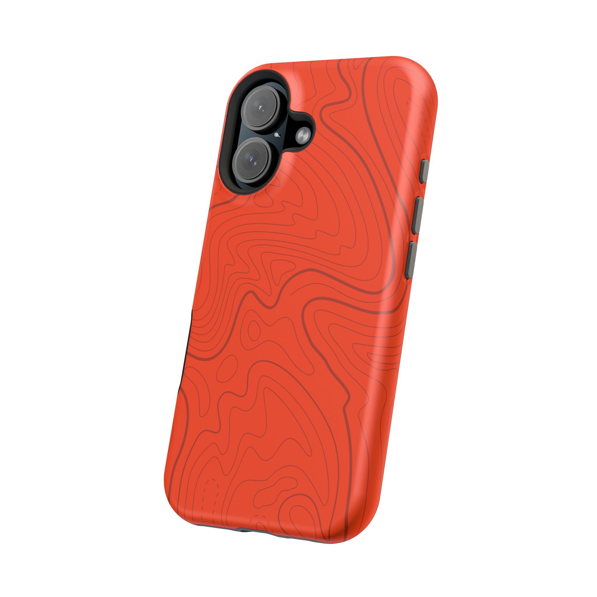 Topo Hunter Orange MagSafe Phone Case - Gorilla Dirt Topo Hunter Orange MagSafe Phone Case - Image 27