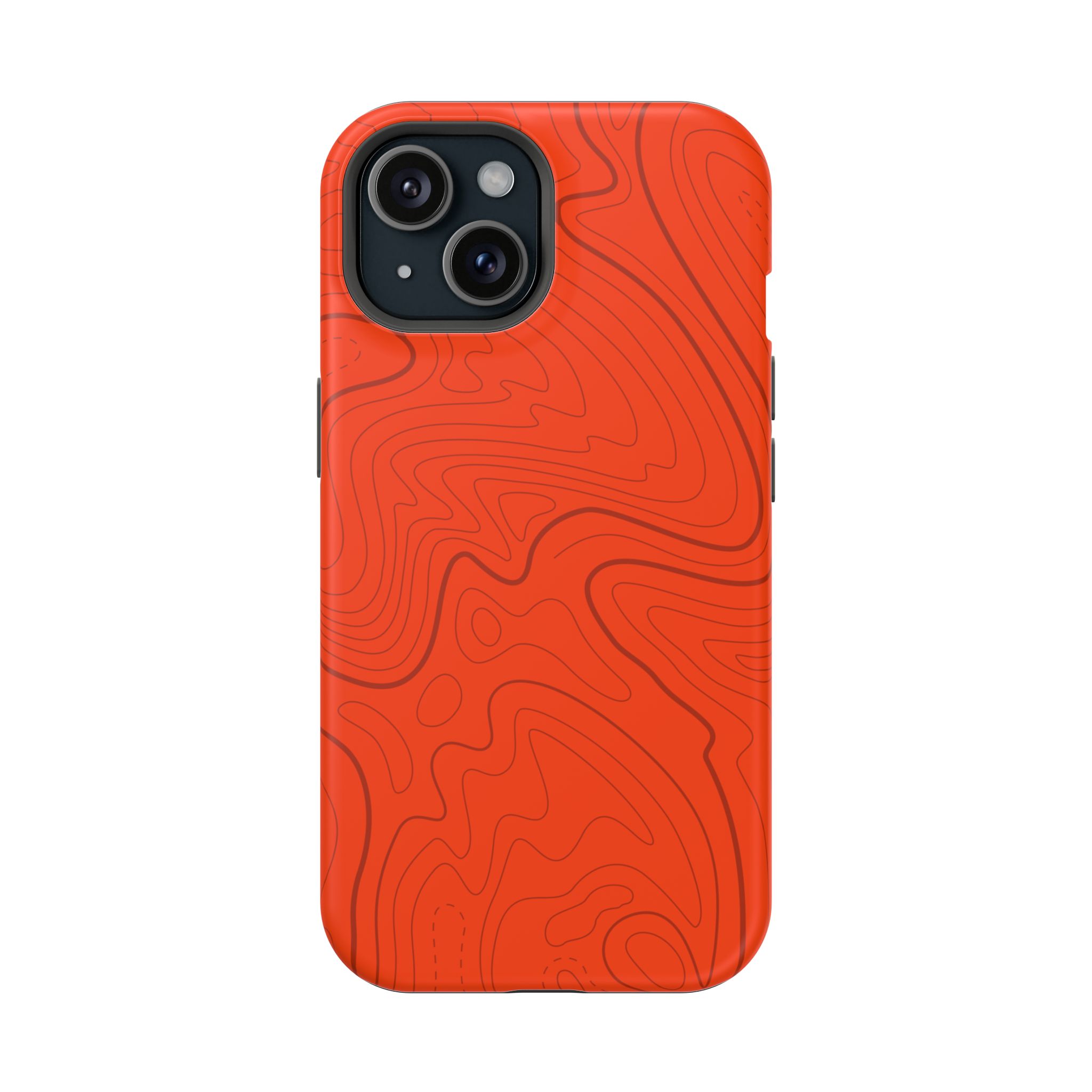 Topo Hunter Orange MagSafe Phone Case - Gorilla Dirt Topo Hunter Orange MagSafe Phone Case - Image 10