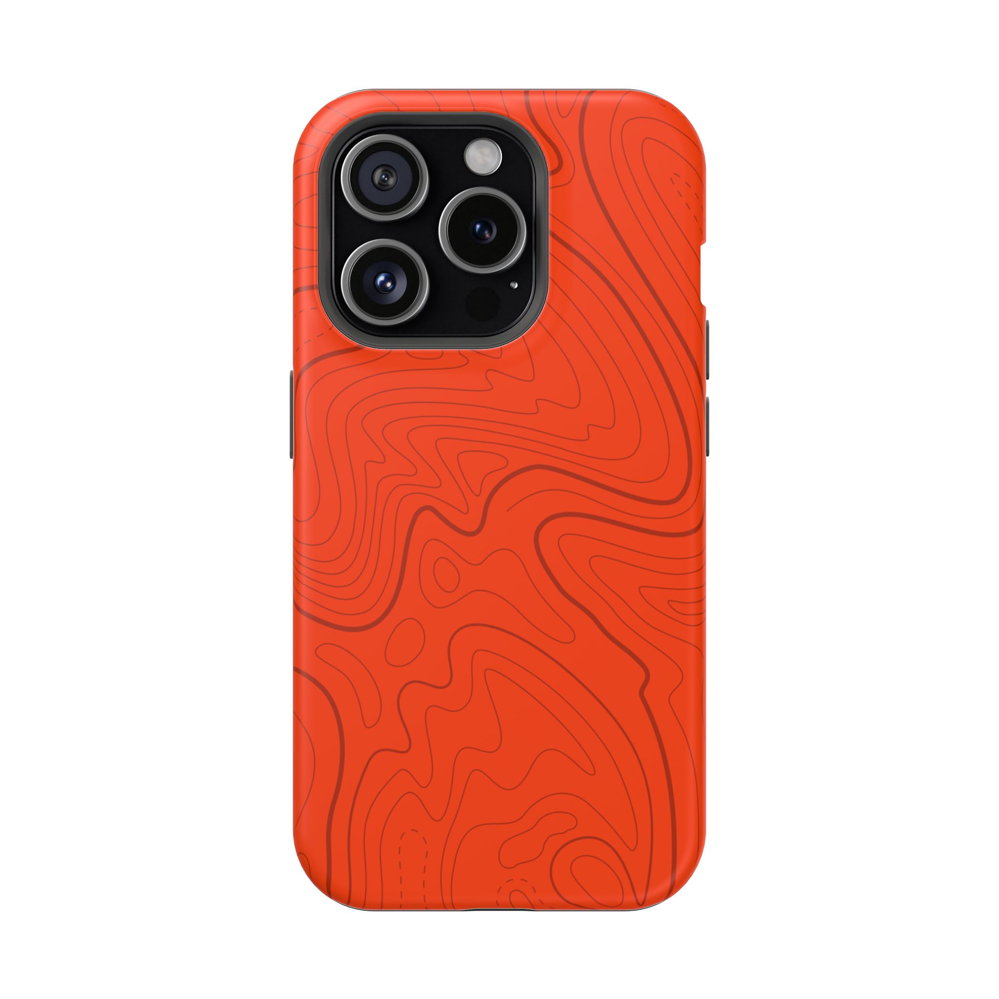 Topo Hunter Orange MagSafe Phone Case - Gorilla Dirt Topo Hunter Orange MagSafe Phone Case - Image 14