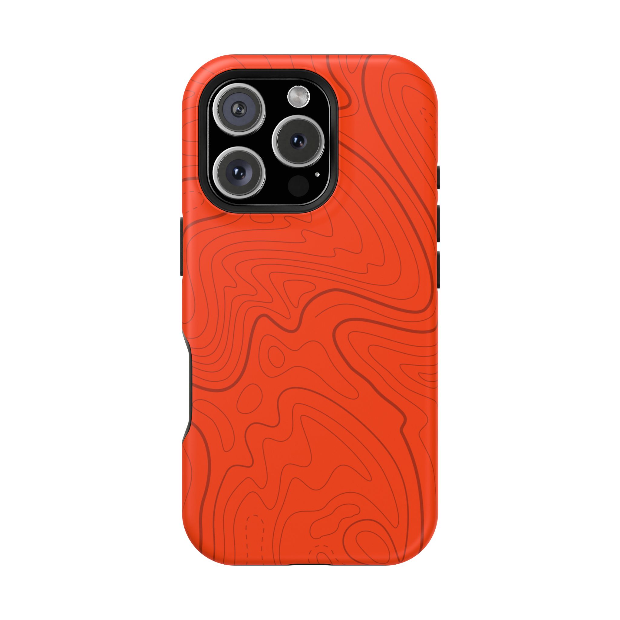 Topo Hunter Orange MagSafe Phone Case - Gorilla Dirt Topo Hunter Orange MagSafe Phone Case - Image 34