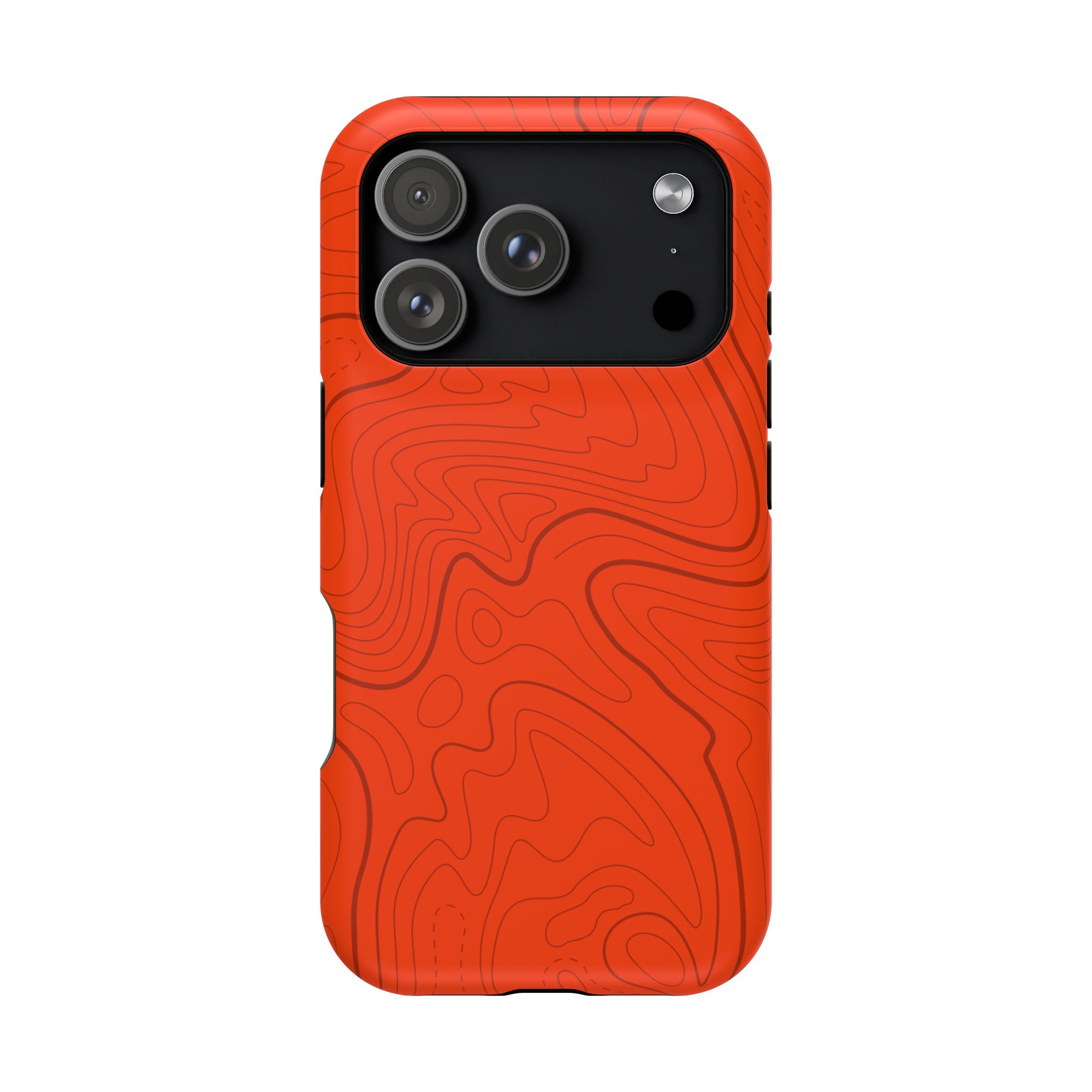Topo Hunter Orange MagSafe Phone Case - Gorilla Dirt Topo Hunter Orange MagSafe Phone Case - Image 48