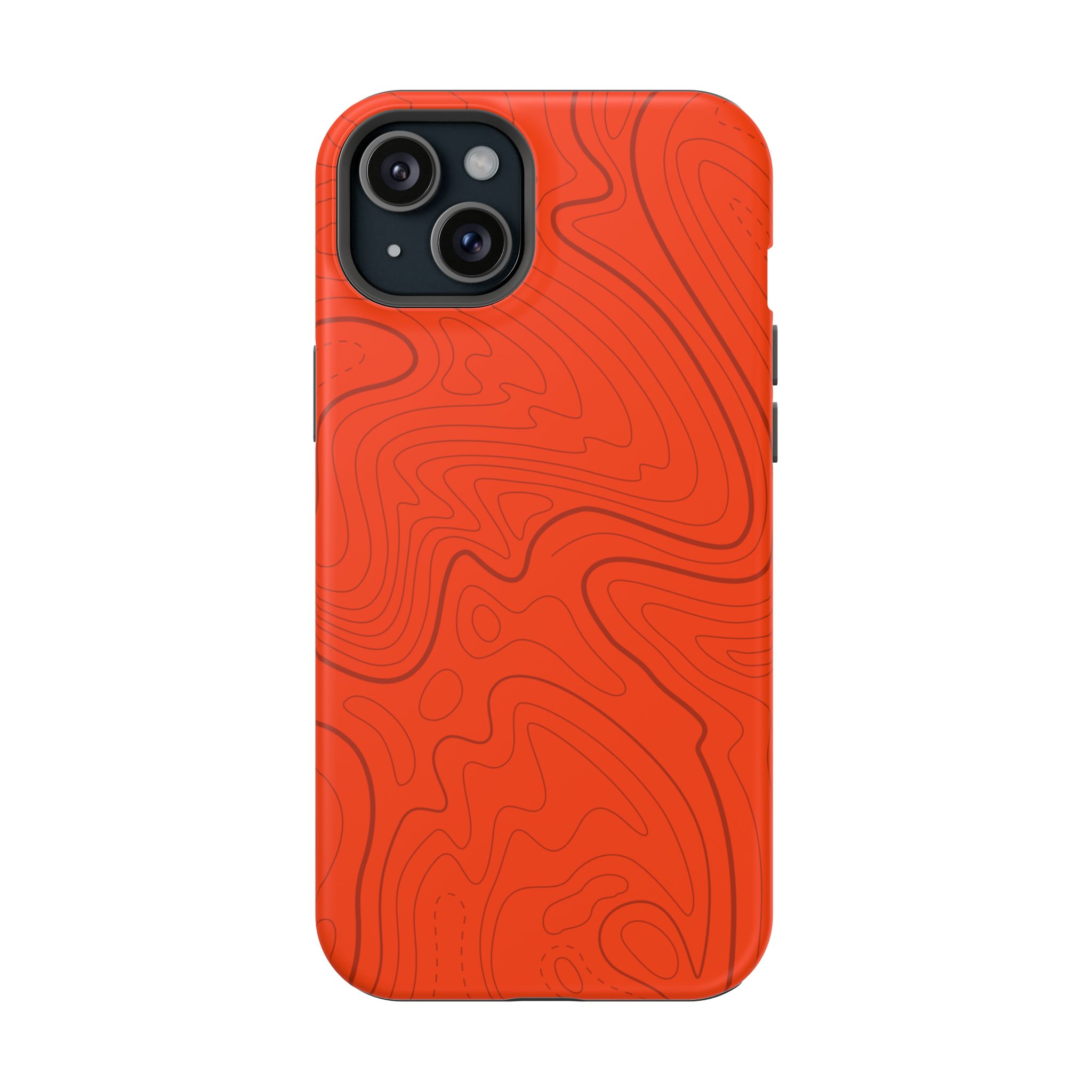 Topo Hunter Orange MagSafe Phone Case - Gorilla Dirt Topo Hunter Orange MagSafe Phone Case - Image 18