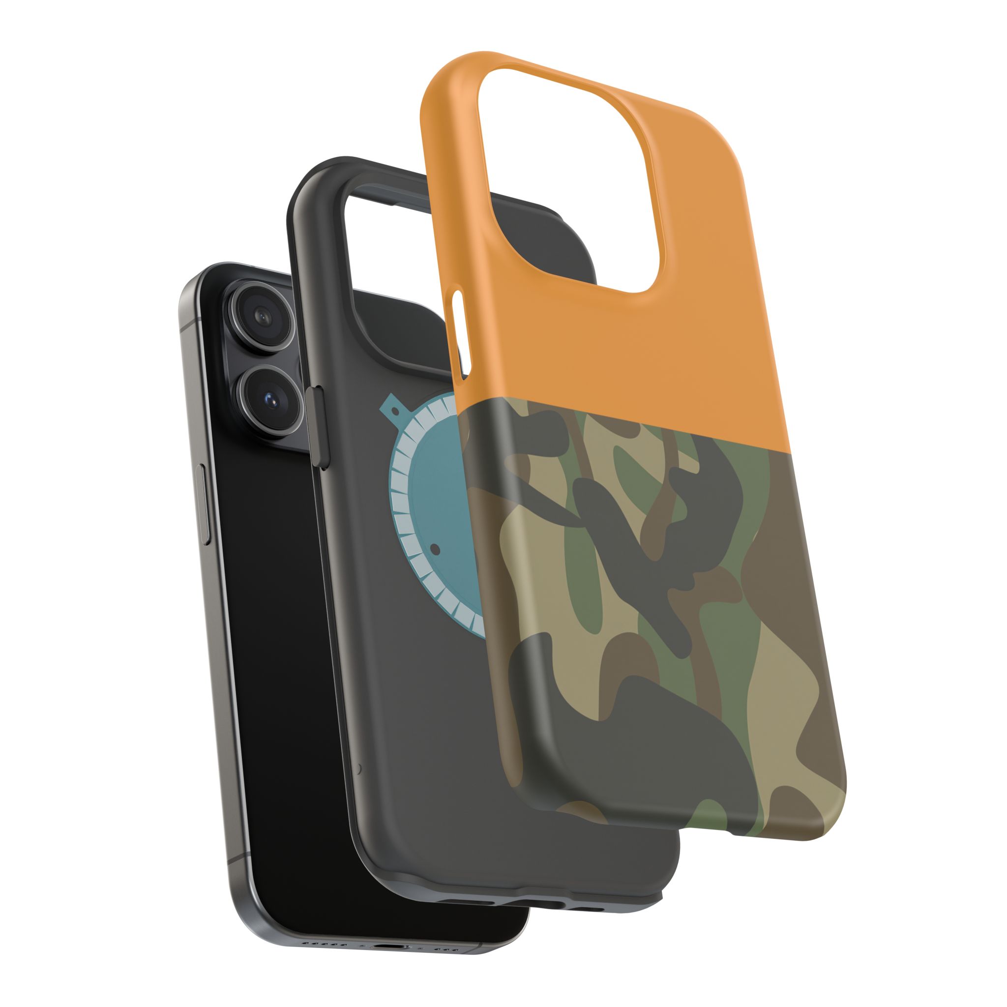 Half & Half Firebrush Camo MagSafe Phone Case - Gorilla Dirt Half & Half Firebrush Camo MagSafe Phone Case - Image 18