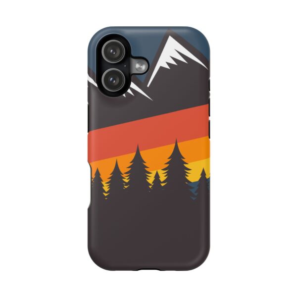 Mountain Stripes MagSafe Phone Case