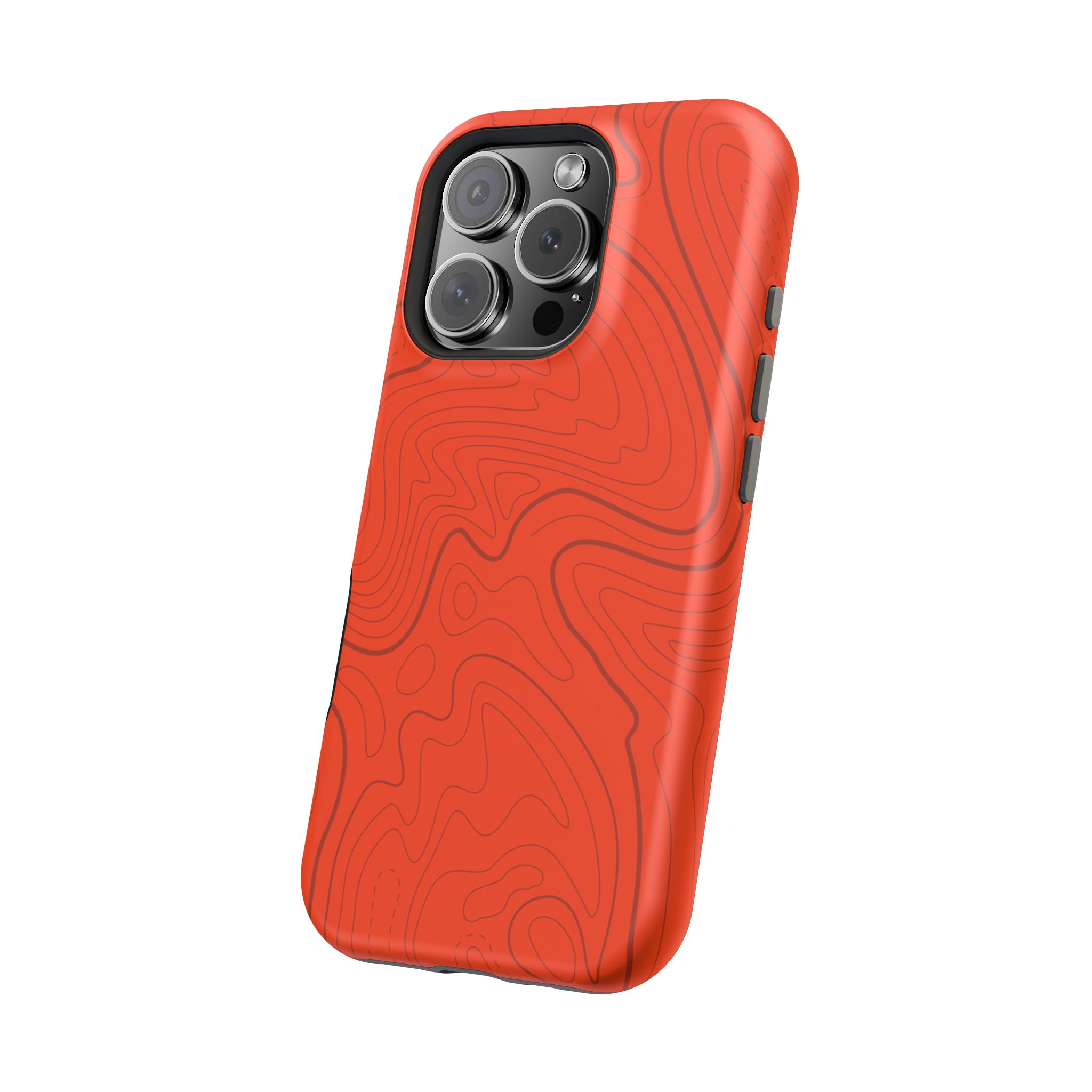 Topo Hunter Orange MagSafe Phone Case - Gorilla Dirt Topo Hunter Orange MagSafe Phone Case - Image 35