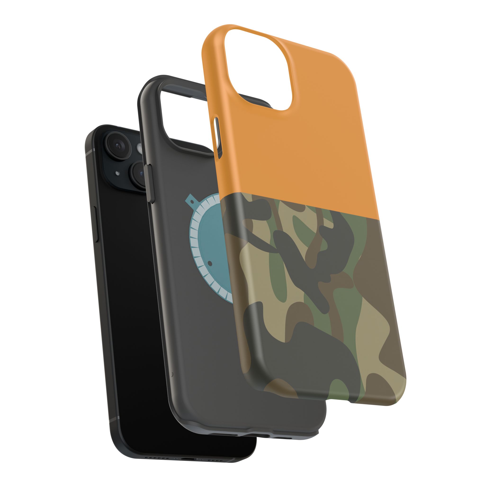 Half & Half Firebrush Camo MagSafe Phone Case - Gorilla Dirt Half & Half Firebrush Camo MagSafe Phone Case - Image 22