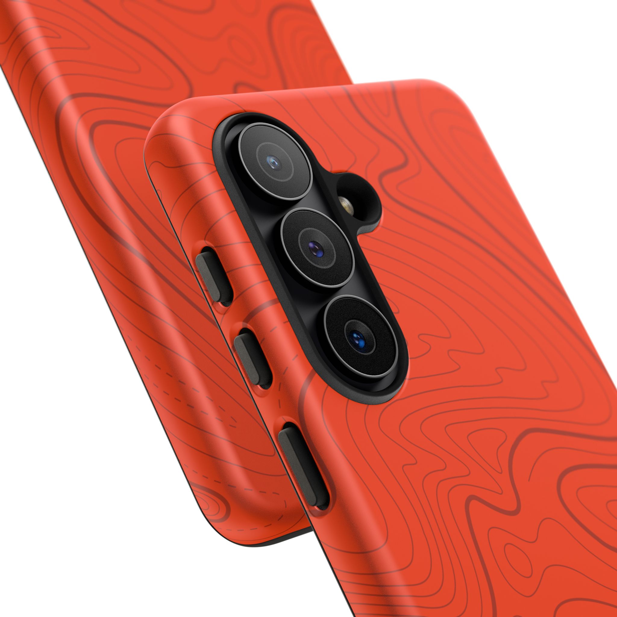 Hunter Orange Topo Phone Case - Gorilla Dirt Hunter Orange Topo Phone Case - Image 83
