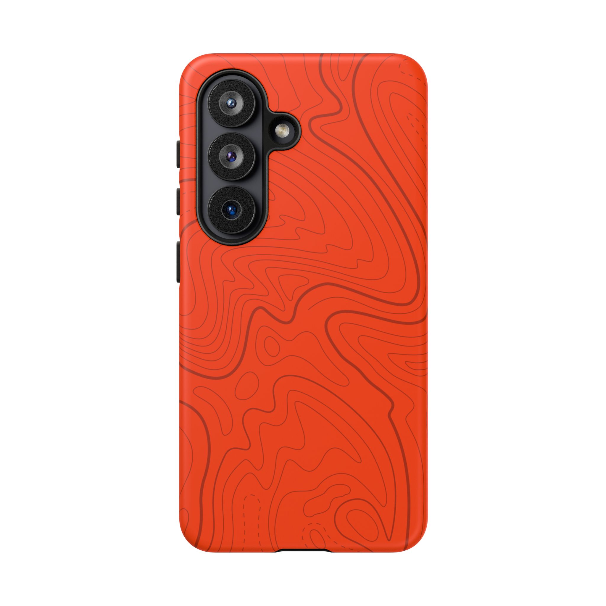 Hunter Orange Topo Phone Case - Gorilla Dirt Hunter Orange Topo Phone Case - Image 82