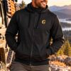 Minimalist G Logo Hooded Jacket