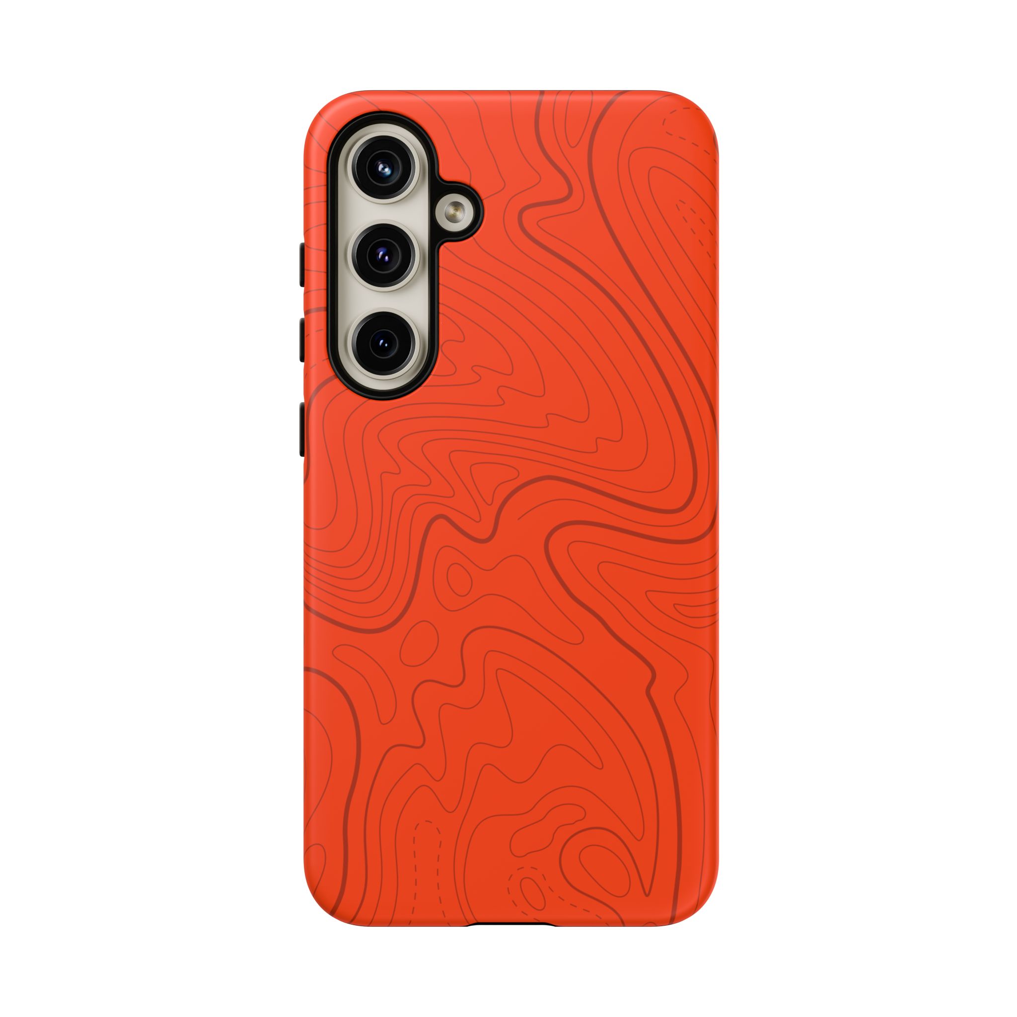 Hunter Orange Topo Phone Case - Gorilla Dirt Hunter Orange Topo Phone Case - Image 44