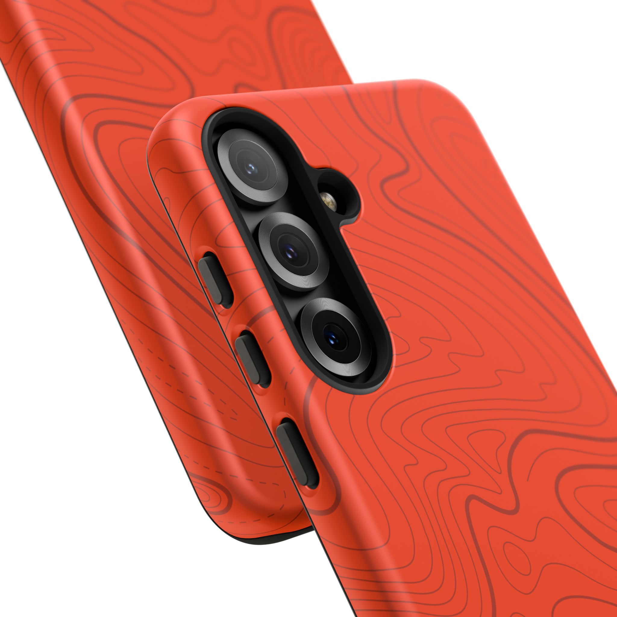 Hunter Orange Topo Phone Case - Gorilla Dirt Hunter Orange Topo Phone Case - Image 75