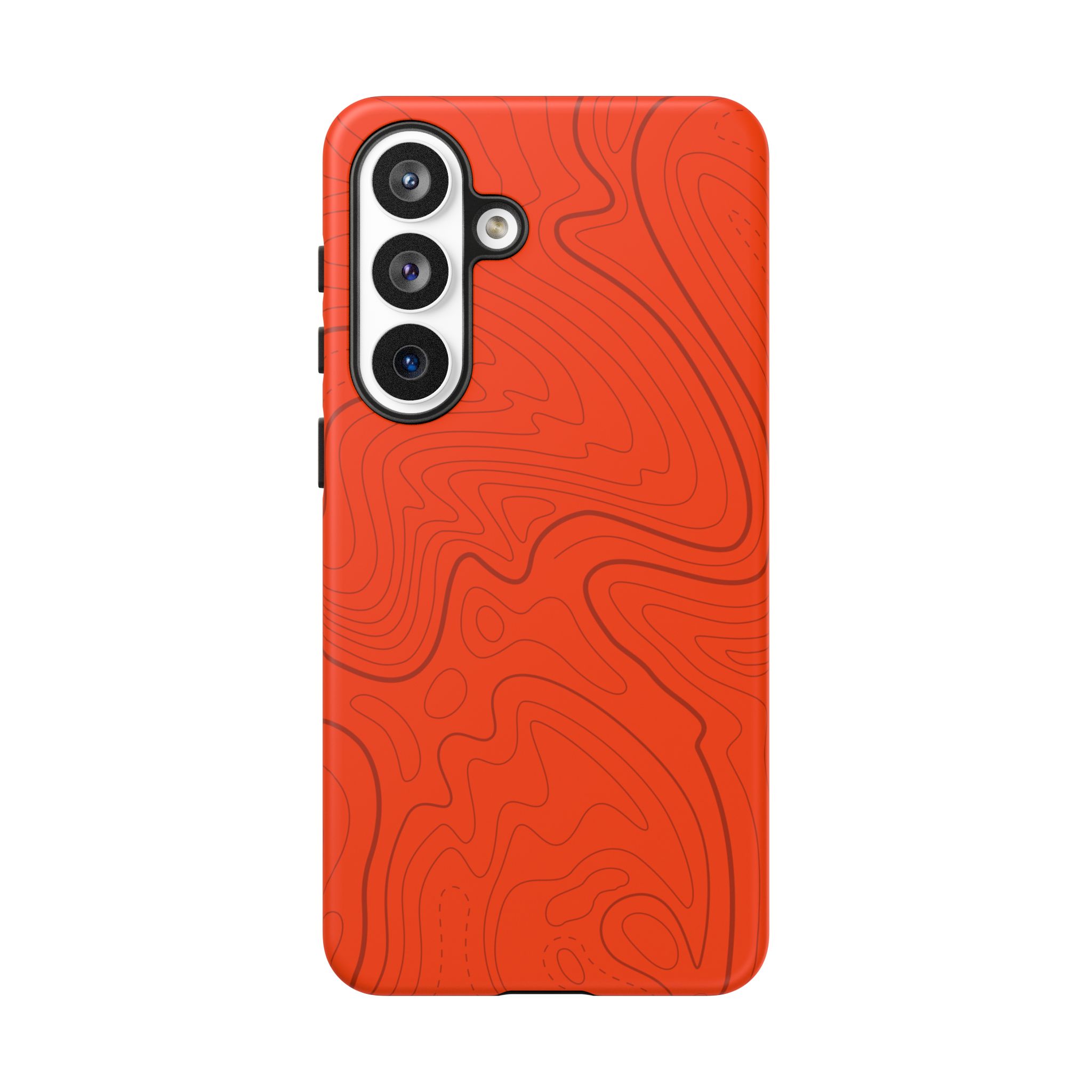 Hunter Orange Topo Phone Case - Gorilla Dirt Hunter Orange Topo Phone Case - Image 84