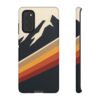Dark Mountain Stripes Phone Case
