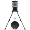 Ignik Skullet Deluxe – 2‑in‑1 Propane Patio Heater & Camp Stove with Cast‑Iron Skillet and Legs