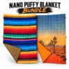 Nano Puffy Two‑Pack – Joshua + El Jefe Blankets